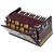 OM Harmonium Mini Magic By Kaayna Musicals, 4 Stop- 2 Main & 2 Drone, 2¾ Octave, Dark Colour, Gig Bag, Bass/Male- 440 Hz