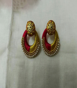 Red earrings