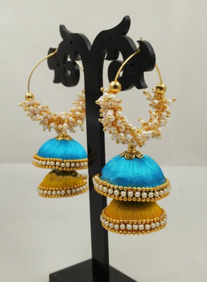 Blue earrings 1