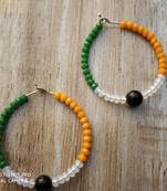 Multicolor pearl earrings