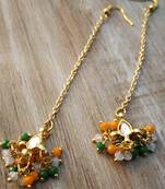 Multicolor pearl earrings