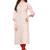 White printed cotton kurti