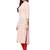 White printed cotton kurti