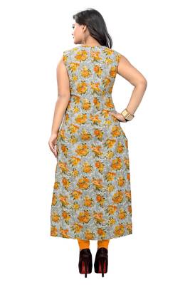 Multicolor printed cotton kurti 2