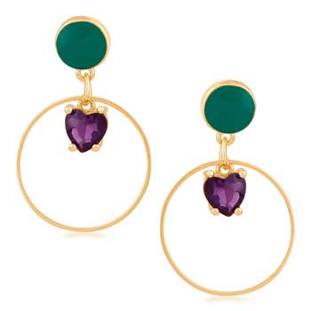 Green Earrings 1