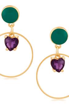 Green Earrings
