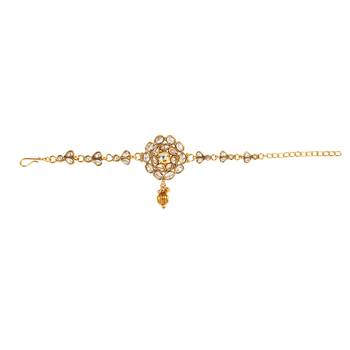 White cubic zirconia bajuband 1