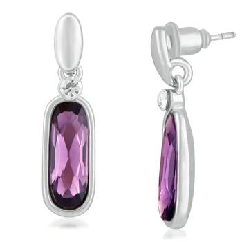Purple Earrings 1
