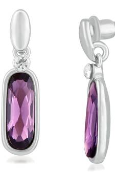 Purple Earrings