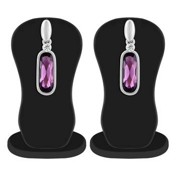 Purple Earrings 3