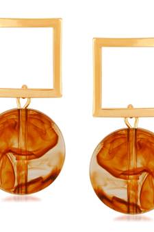 Orange Earrings