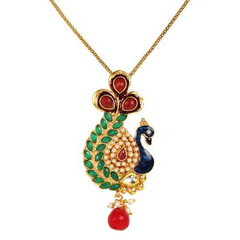 Multicolor cubic zirconia necklaces 1