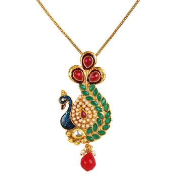 Multicolor cubic zirconia necklaces 1