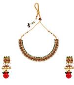 Multicolor cubic zirconia necklace sets