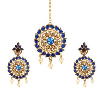 Blue cubic zirconia jewellery 1