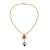 Blue cubic zirconia jewellery