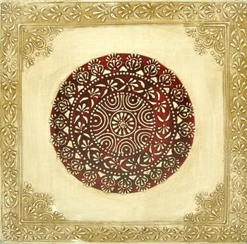 Lal Haveli Handcrafted Wooden Bajot Table for Puja White Color 12 X 12 X 6.5 Inches 3