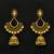 Gold jhumkas
