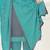 Grey embroidered cotton salwar with dupatta