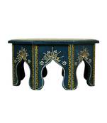 Lal Haveli Chowki Decorative Table Stool 13 X 13 X 6 Inches
