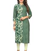 Multicolor printed cotton kurti