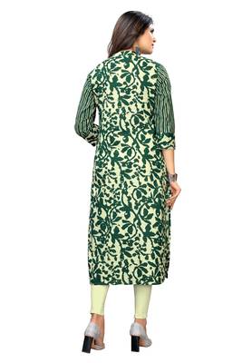 Multicolor printed cotton kurti 2