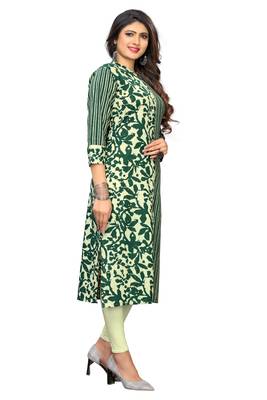 Multicolor printed cotton kurti 3