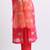 Shocking pink  kurti and cigarette pants