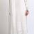 White lucknowi kurti and cigarette pants