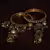 Bollywood Look with Multiple Hanging Jhumkis and Punjabi Kalire Styled Bangles