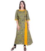 Multicolor printed cotton kurti