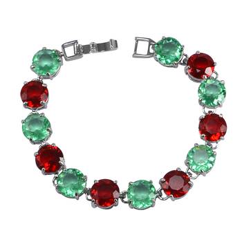 Multicolor Crystal Bracelets 1