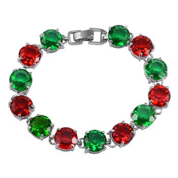 Multicolor Crystal Bracelets 1