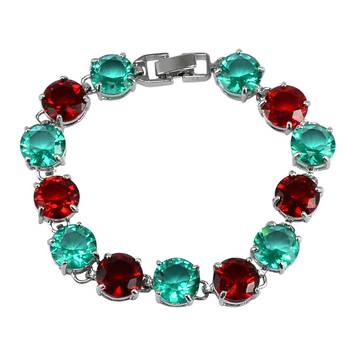Multicolor Crystal Bracelets 1