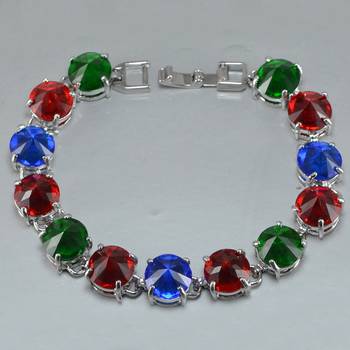 Multicolor Crystal Bracelets 2