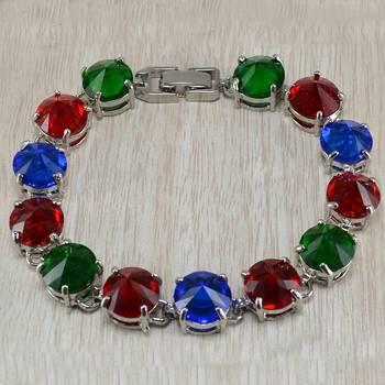 Multicolor Crystal Bracelets 4