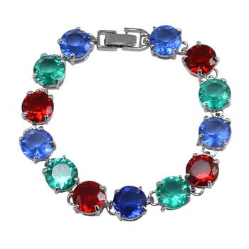 Multicolor Crystal Bracelets 1