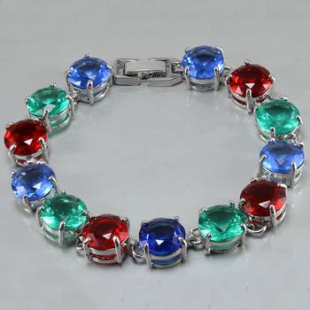 Multicolor Crystal Bracelets 2