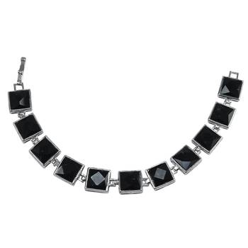 Black Crystal Bracelets 1