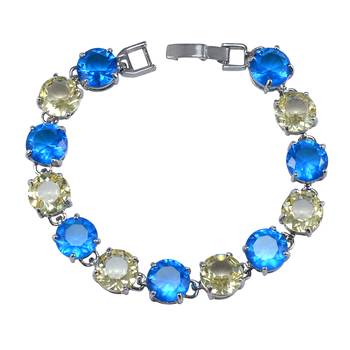 Multicolor Crystal Bracelets 1