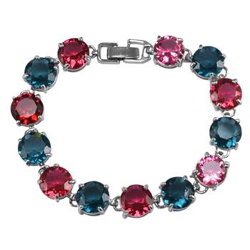 Multicolor Crystal Bracelets 1