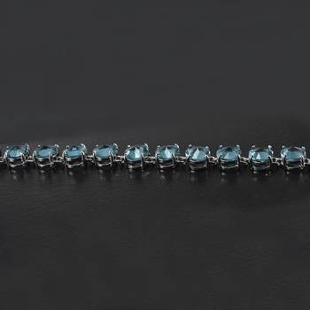 Blue Crystal Bracelets 2