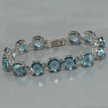 Blue Crystal Bracelets 3
