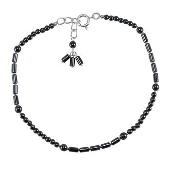 Black Crystal Anklets 1