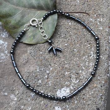 Black Crystal Anklets 2