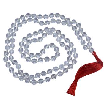 White Crystal Mala 1