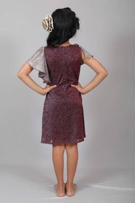 A Line ruffel dress 2