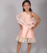 Flare off shoulder dress