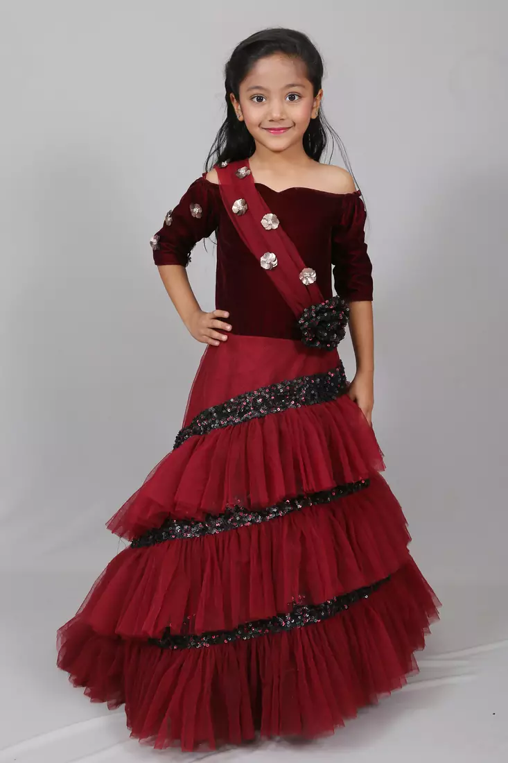 Wine Ruby dress