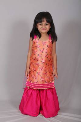 Rose print sharara 1